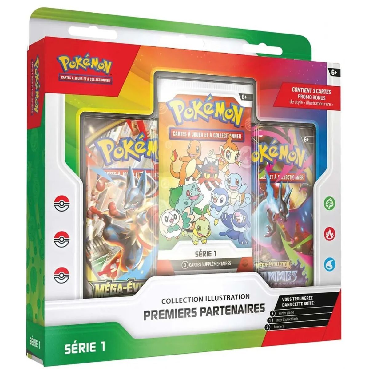 Item Box Set - First Partners - Illustration Collection - Series 1 - FR - Pokémon [ME01] [ME02]