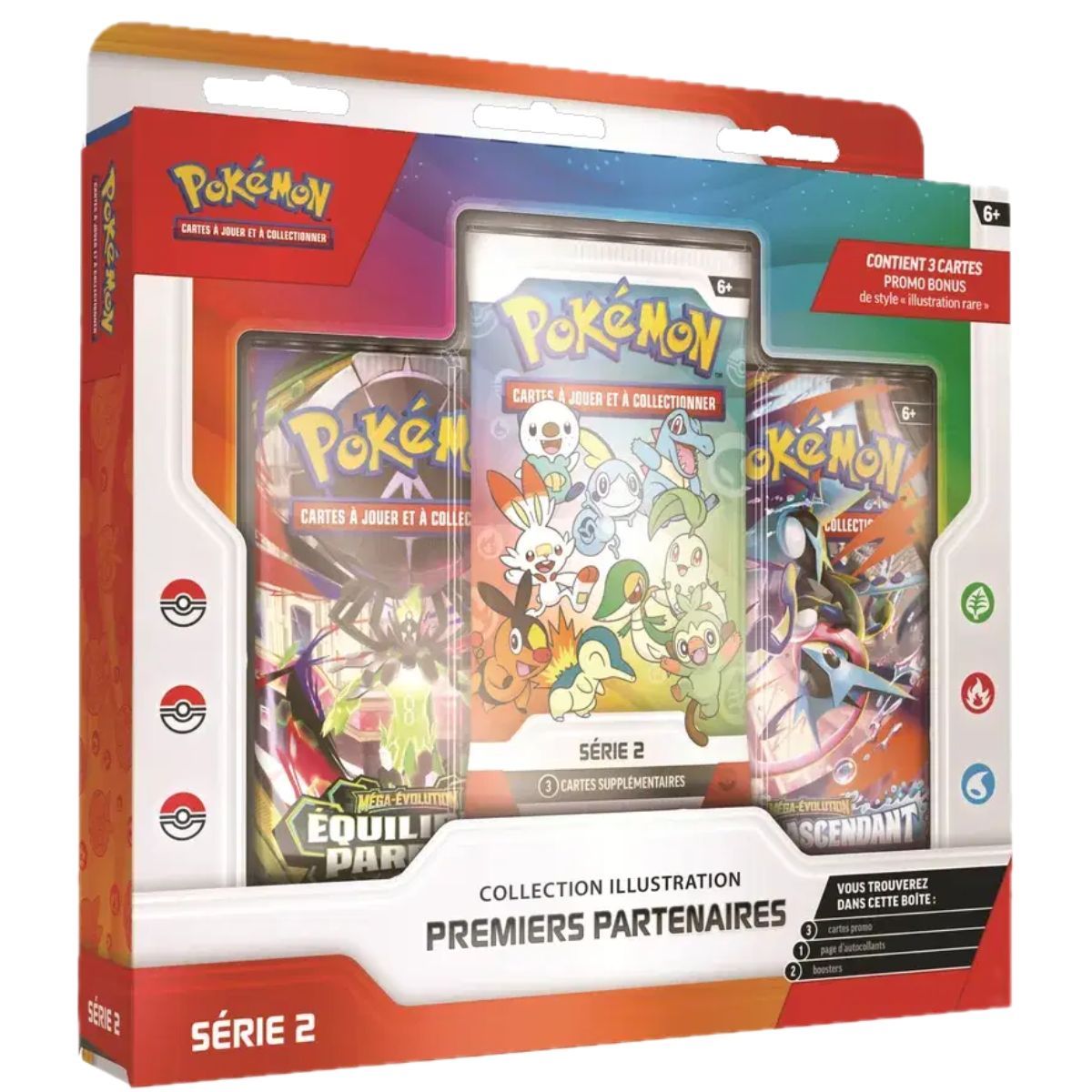 Item Box Set - First Partners - Series 2 - Illustration Collection - FR - Pokémon [ME03] [ME04]