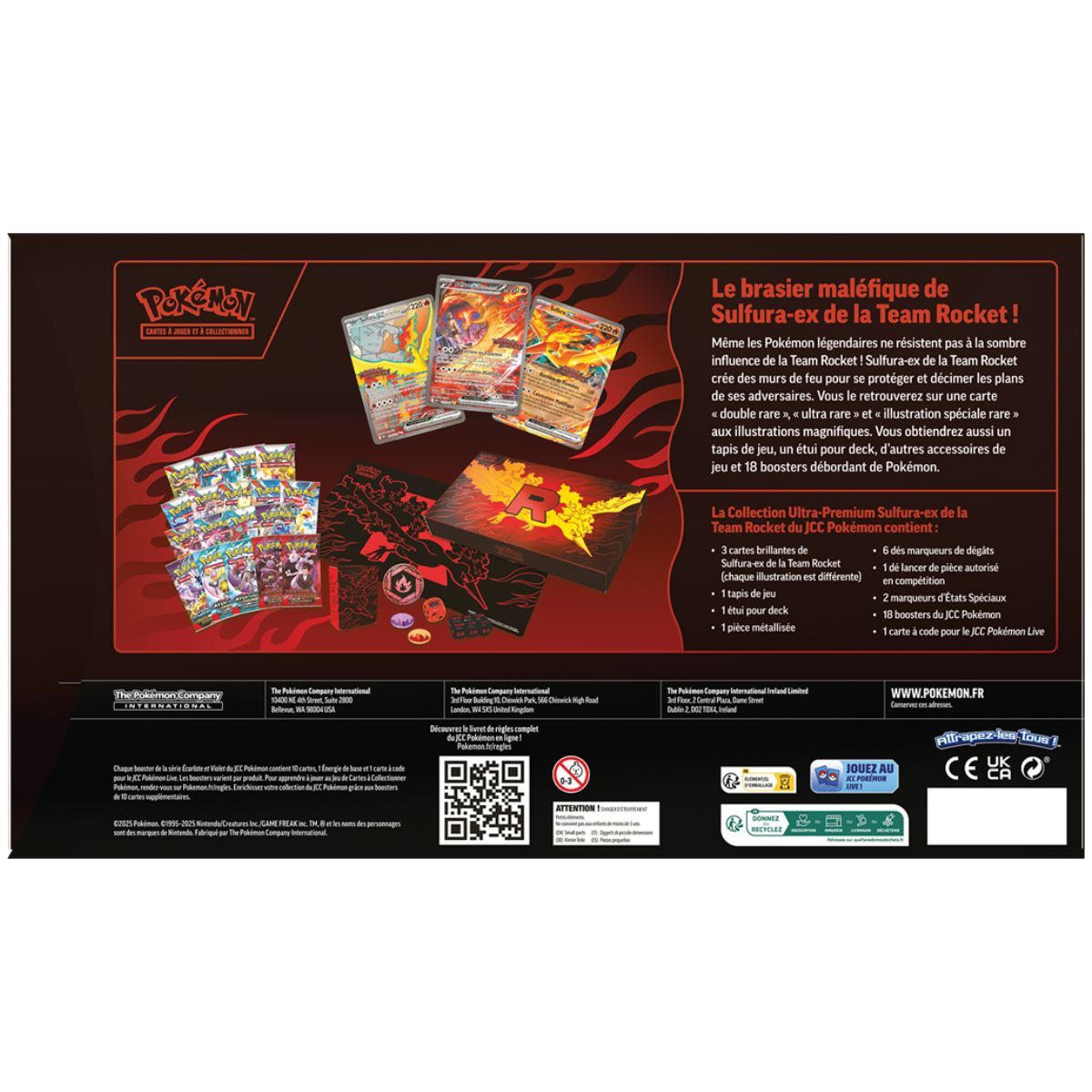 Ultra Premium Box Set - Team Rocket's Moltres-ex - Pokémon - FR