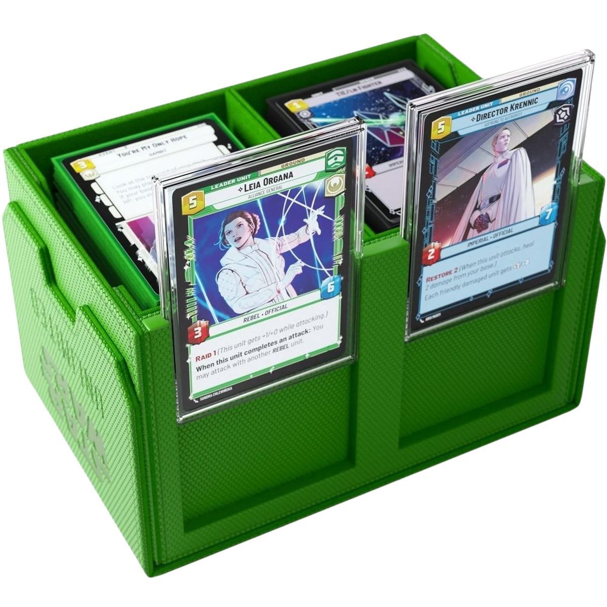 Deck Box - Gamegenic - Star Wars Unlimited - Double Deck Pod Green