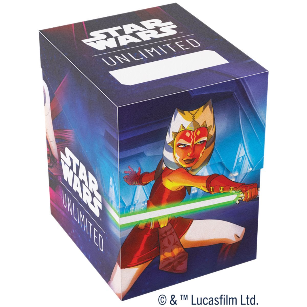 Item Deck Box - Gamegenic - Star Wars Unlimited - Soft Crate: Ahsoka/Grievous