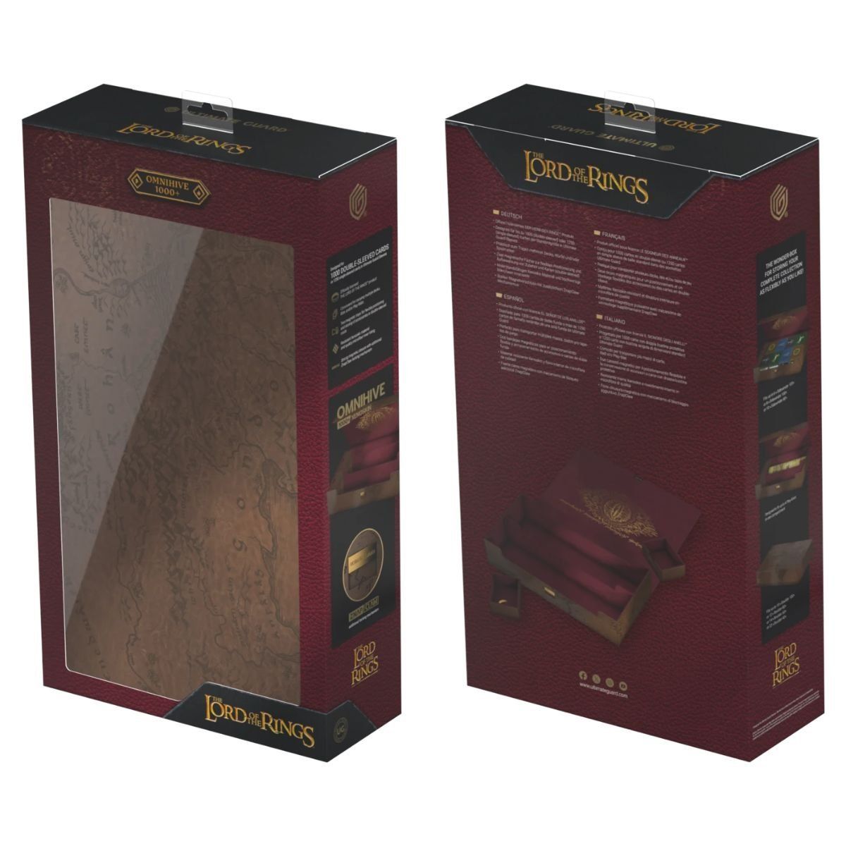 Deck Box - Omnihive 1000+ Xenoskin - LOTR Places of Middle-earth - Ultimate Guard