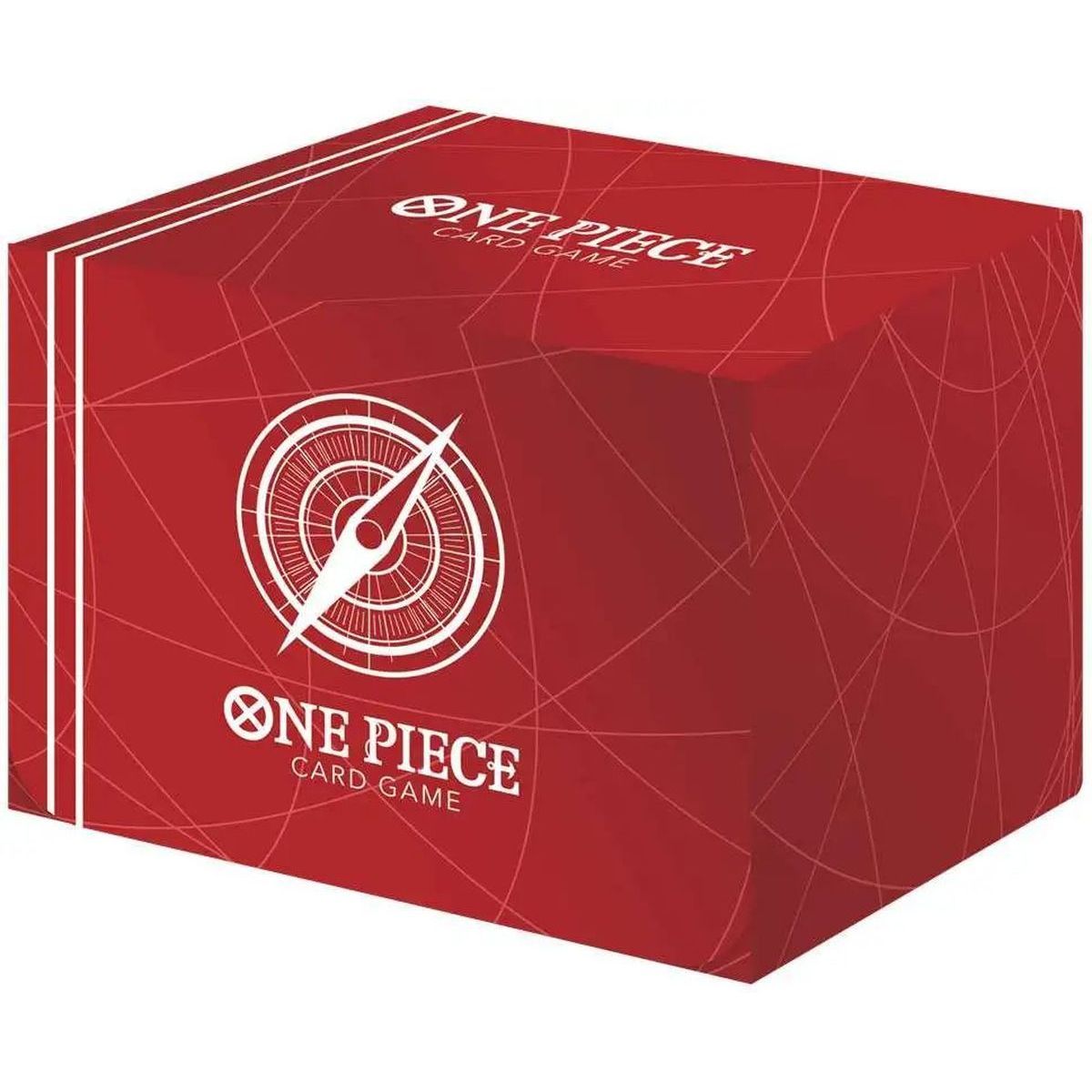 Deck Box - One Piece - Clear Card Case Red - Sealed