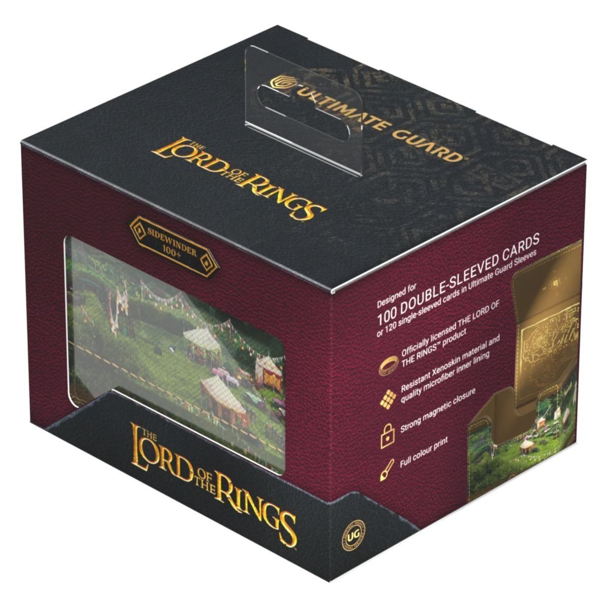 Deck Box - Sidewinder 100+ Xenoskin - LOTR - The Shire - Ultimate Guard