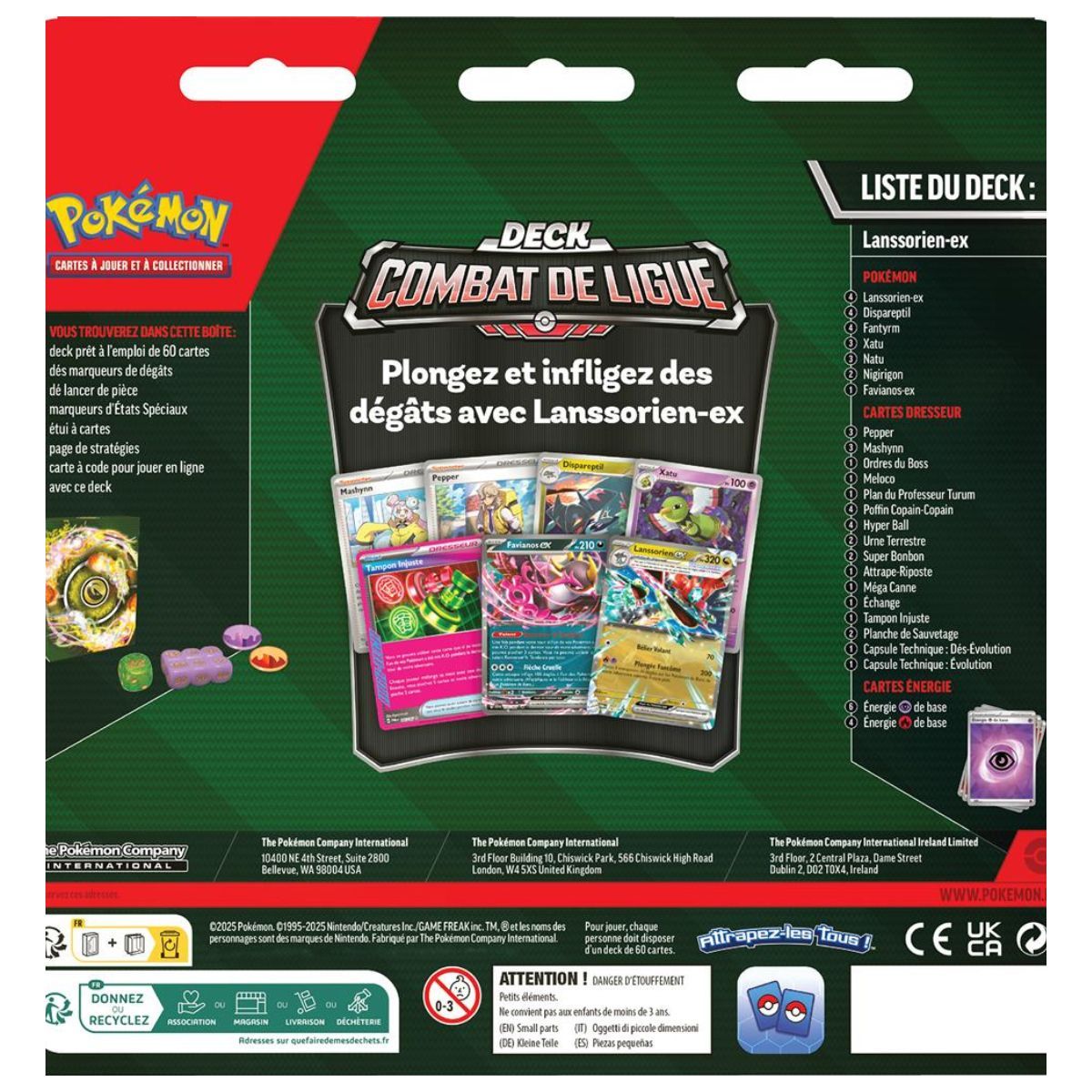 League Battle Deck – Dragapult-Ex - Pokémon - FR