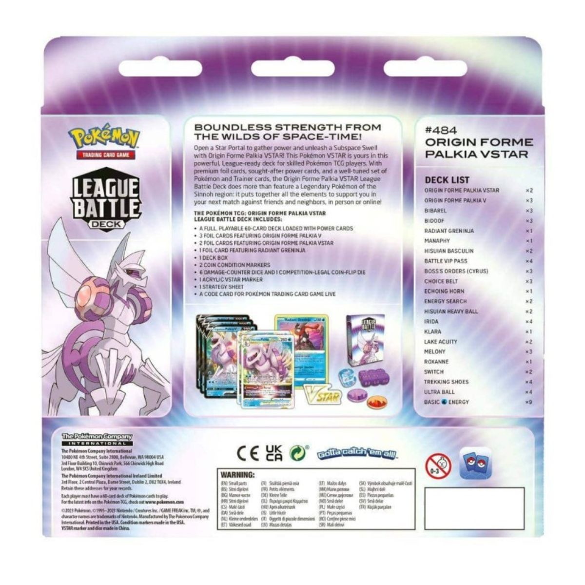 League Battle Deck – Original Palkia-VSTAR - Pokémon - FR