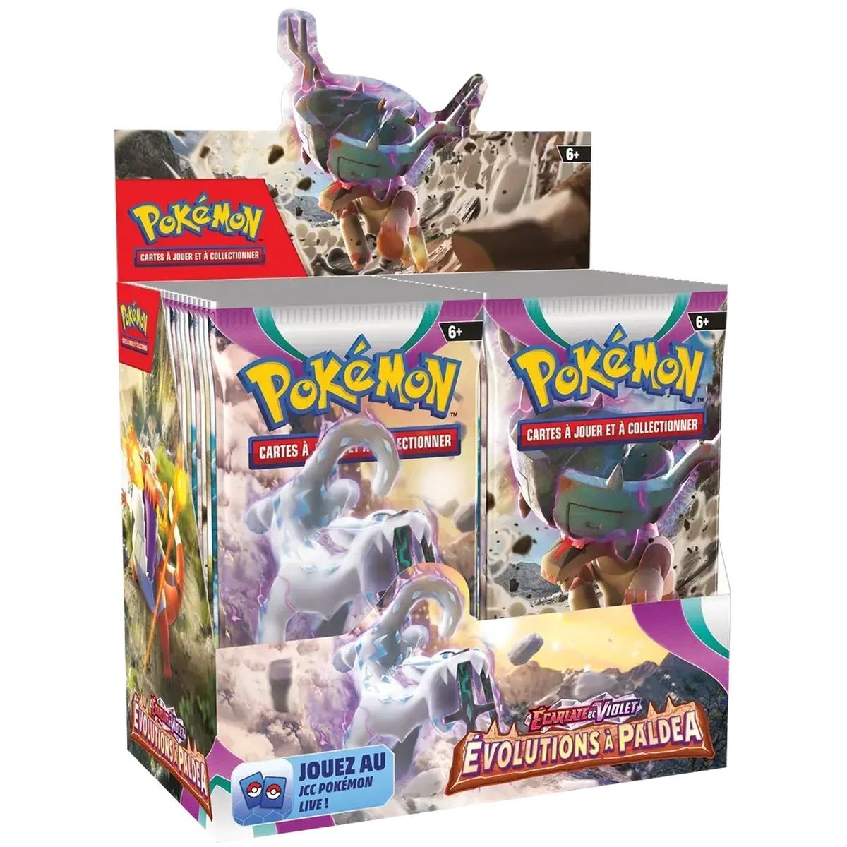 Display Evolutions in Paldea - Booster Box - FR - [SV2][EV02] - Pokémon