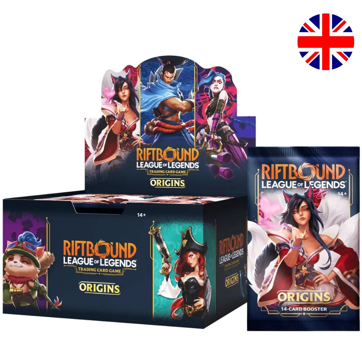 Display Set 1 Origins - Box of 24 Boosters - EN - Riftbound: LoL TCG