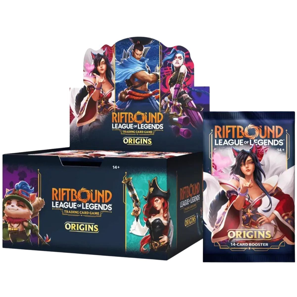 Item Display Set 1 Origins - Box of 24 Boosters - EN - Riftbound: LoL TCG