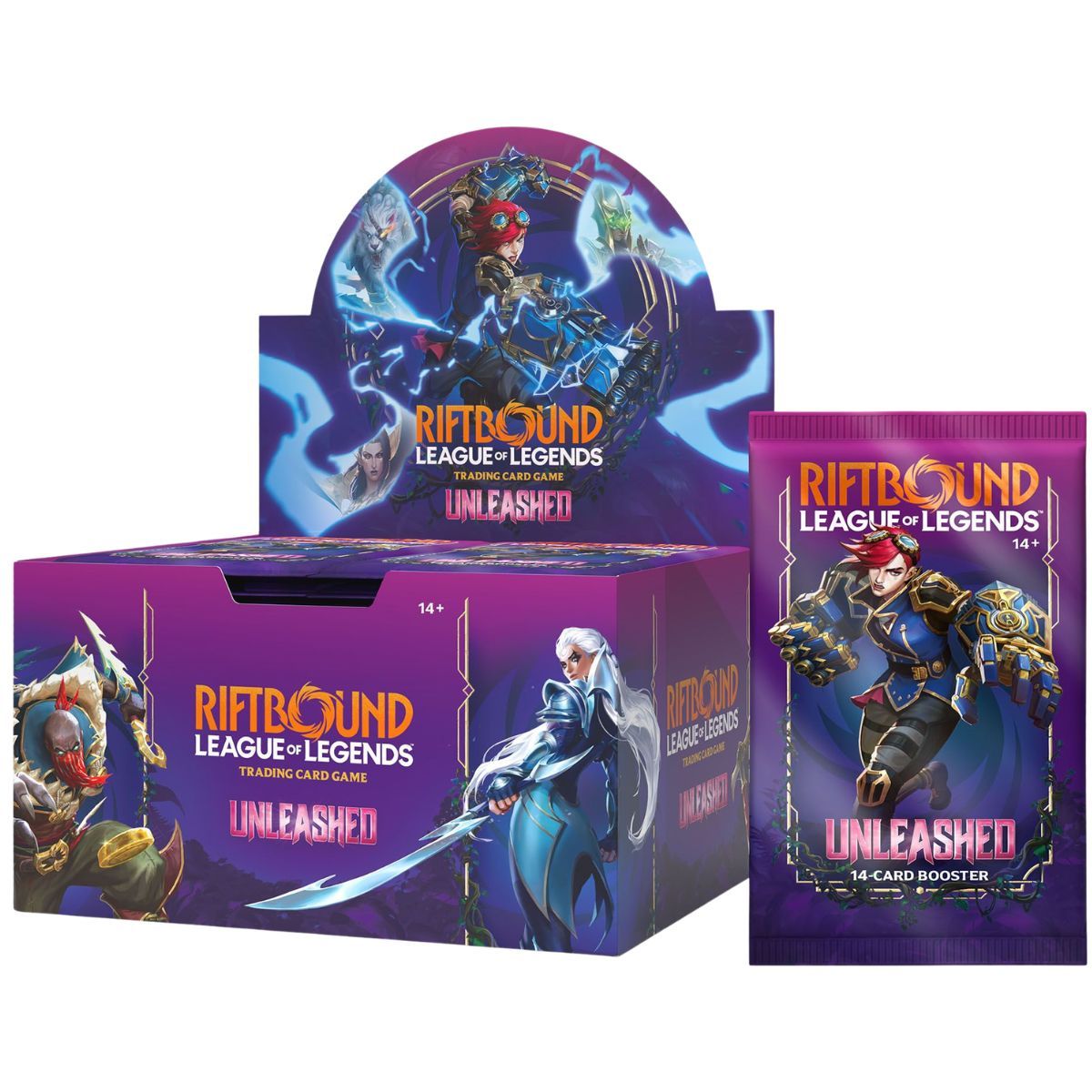 Item Display Set 3 Unleashed - Box of 24 Boosters - EN - Riftbound: LoL TCG