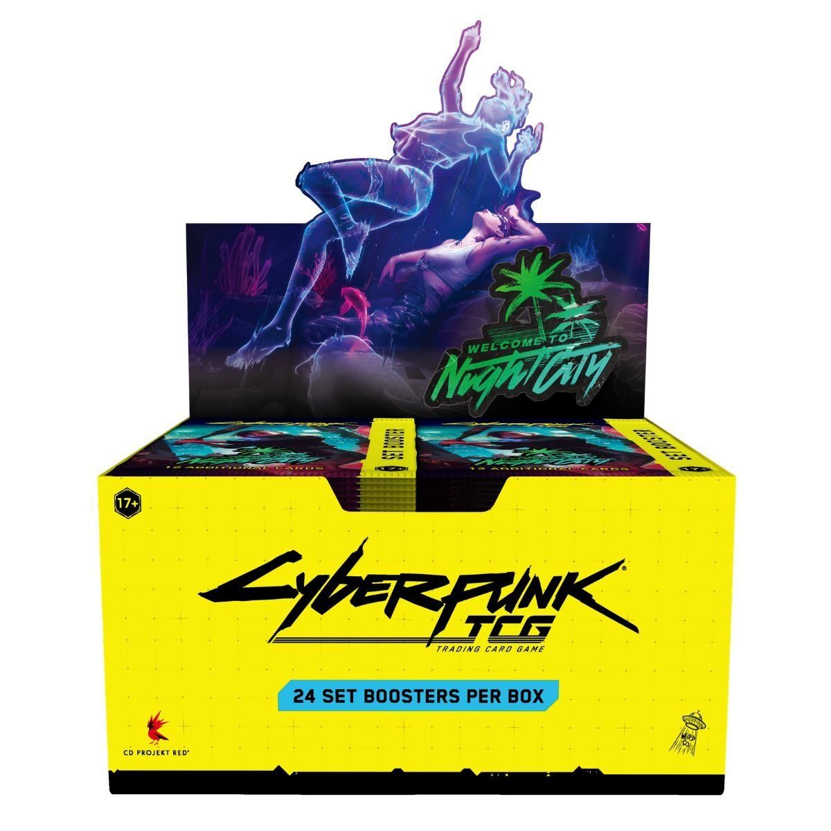 Item Display Welcome to Night City - 24 Boosters - FR - Cyberpunk TCG