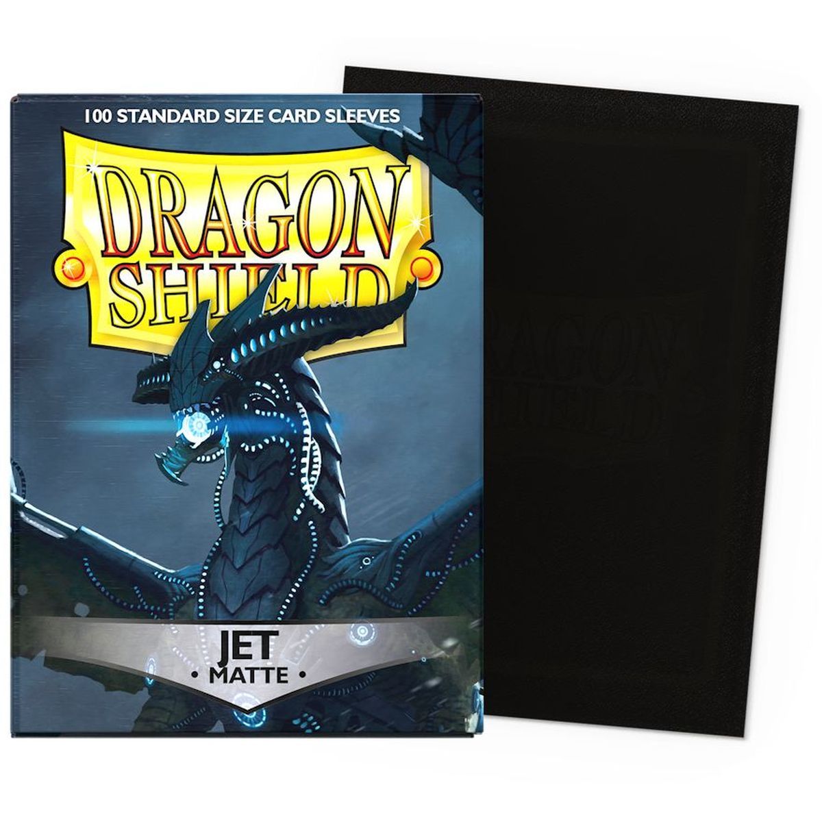 Dragon Shield - 100 Card Sleeves - Sleeves - Standard Matte - Jet