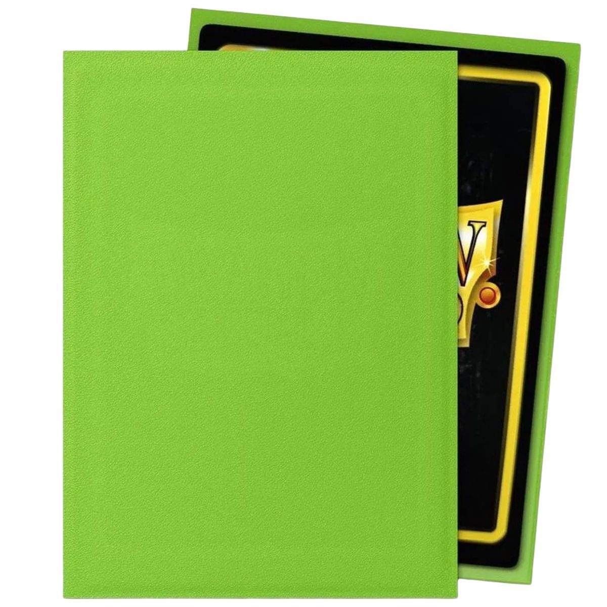 Dragon Shield - 100 Card Sleeves - Standard Matte - Lime
