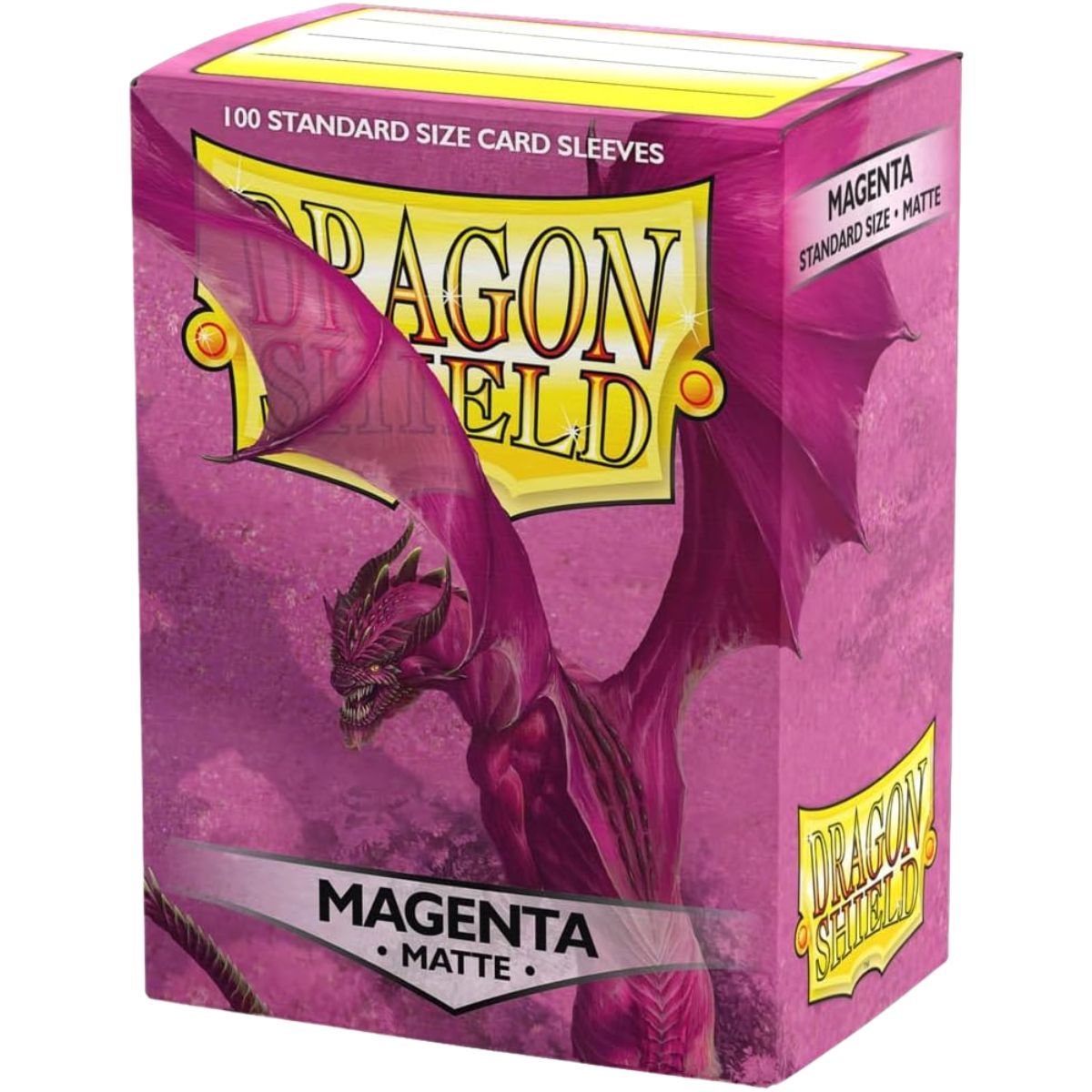 Dragon Shield - 100 Card Sleeves - Standard Matte - Magenta