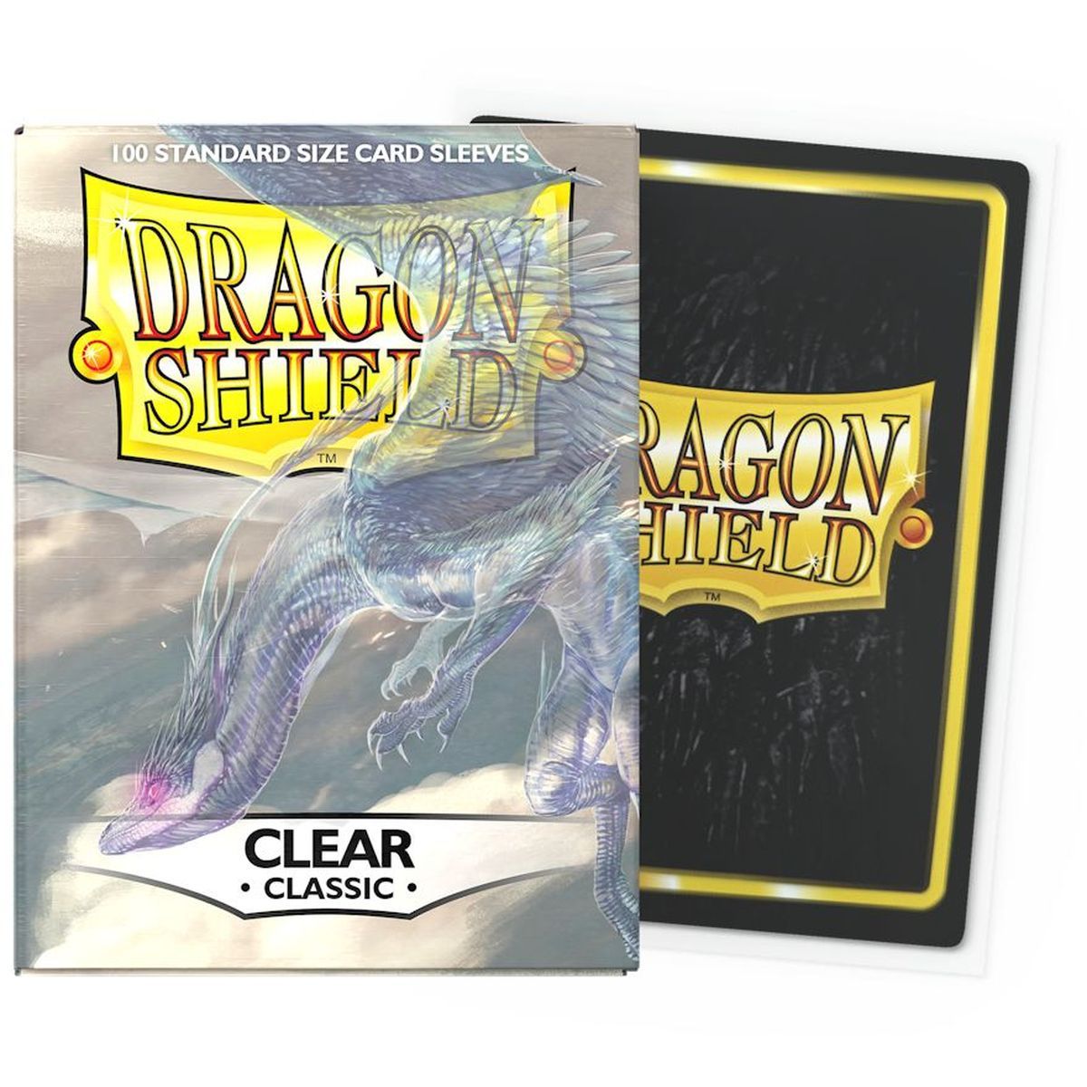 Dragon Shield - 100 Card Sleeves - Sleeves - Standard - Transparent