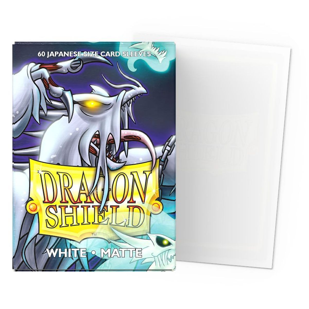 Dragon Shield - 60 Card Sleeves - Sleeves - Mini: Matte White