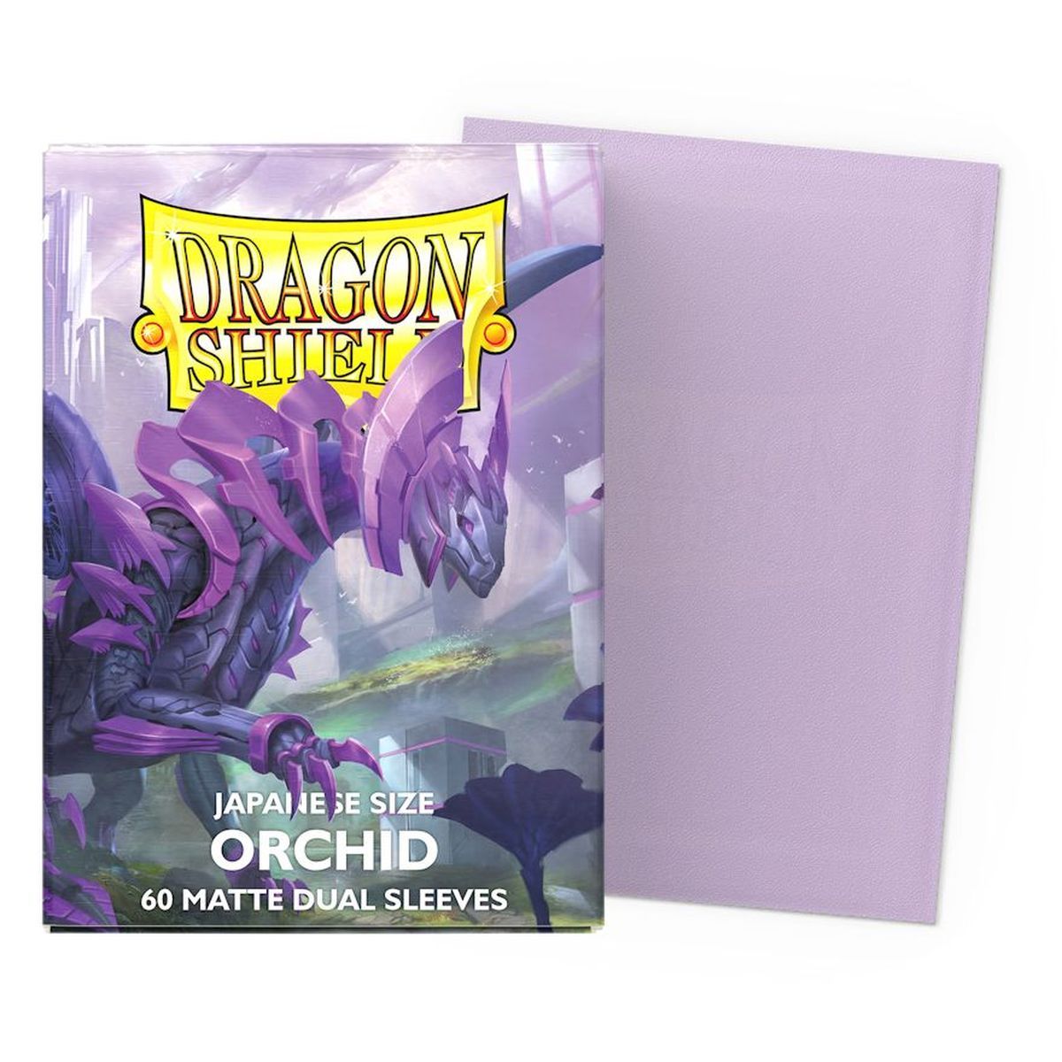 Dragon Shield - 60 Card Sleeves - Sleeves - Mini Dual Matte - Orchid