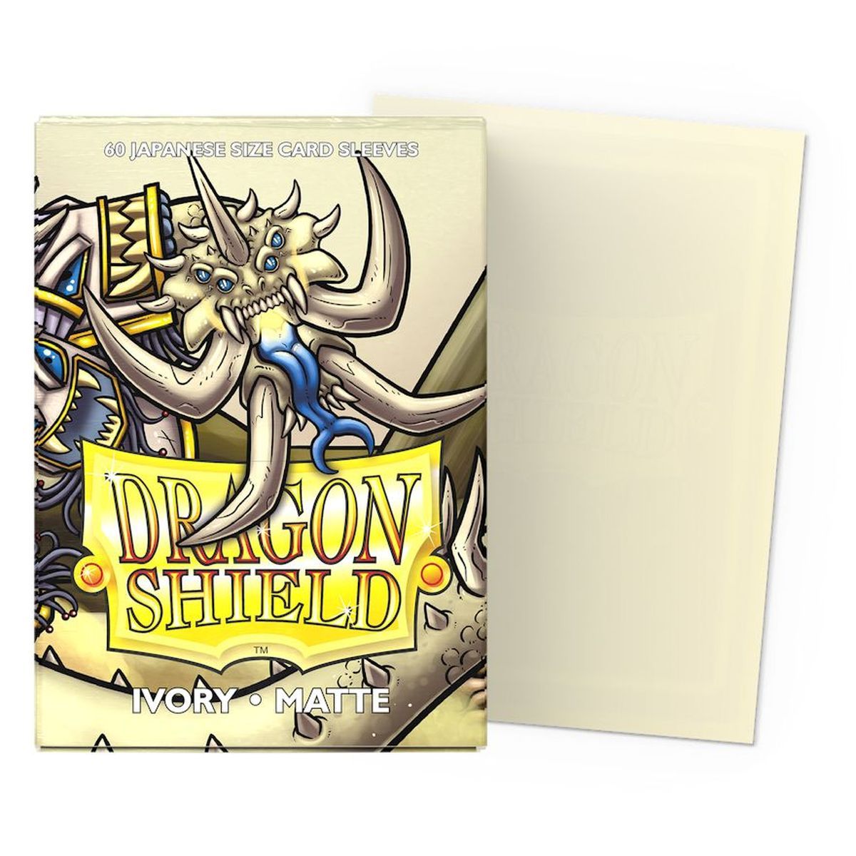 Item Dragon Shield - 60 Card Sleeves - Sleeves - Mini: Matte Ivory