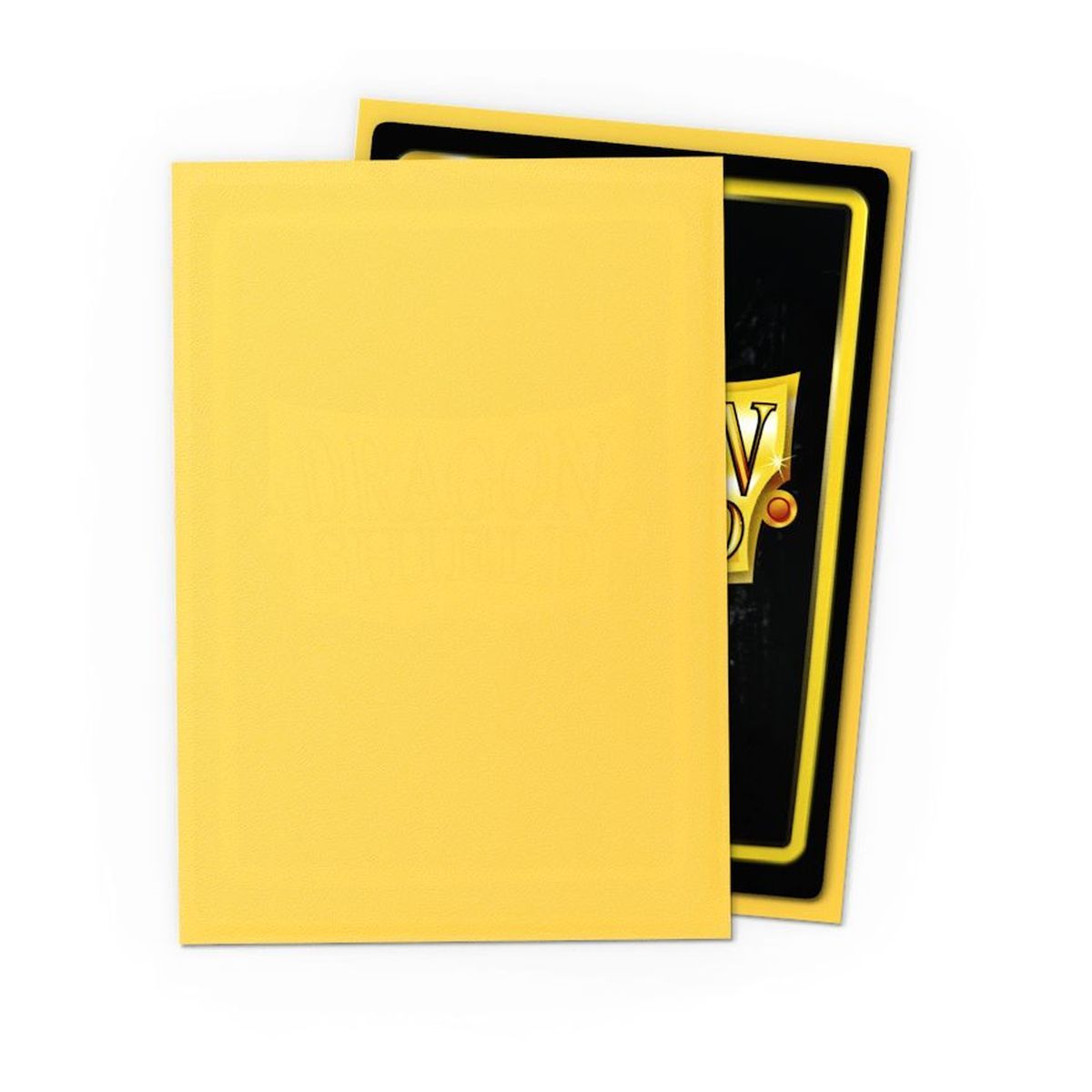 Dragon Shield - 60 Card Sleeves - Sleeves - Mini: Matte Yellow