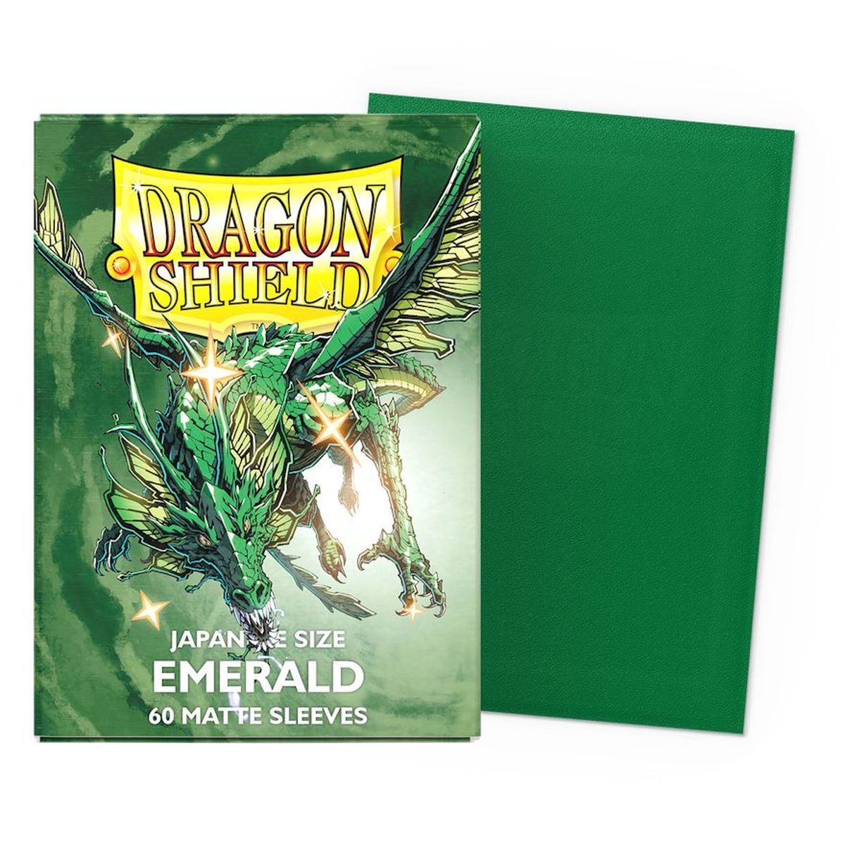 Item Dragon Shield - 60 Card Sleeves - Sleeves - Mini Matte - Emerald