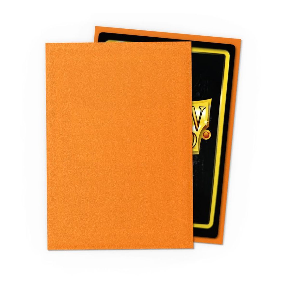 Dragon Shield - 60 Card Sleeves - Sleeves - Mini: Orange Matte