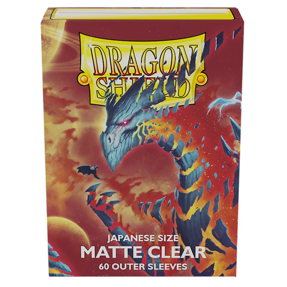 Dragon Shield - 60 Card Sleeves - Sleeves - Mini Outer Matte - Transparent