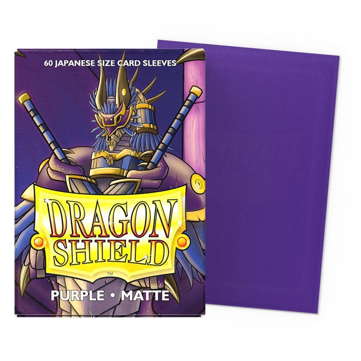 Dragon Shield - 60 Card Sleeves - Sleeves - Mini: Matte Violet