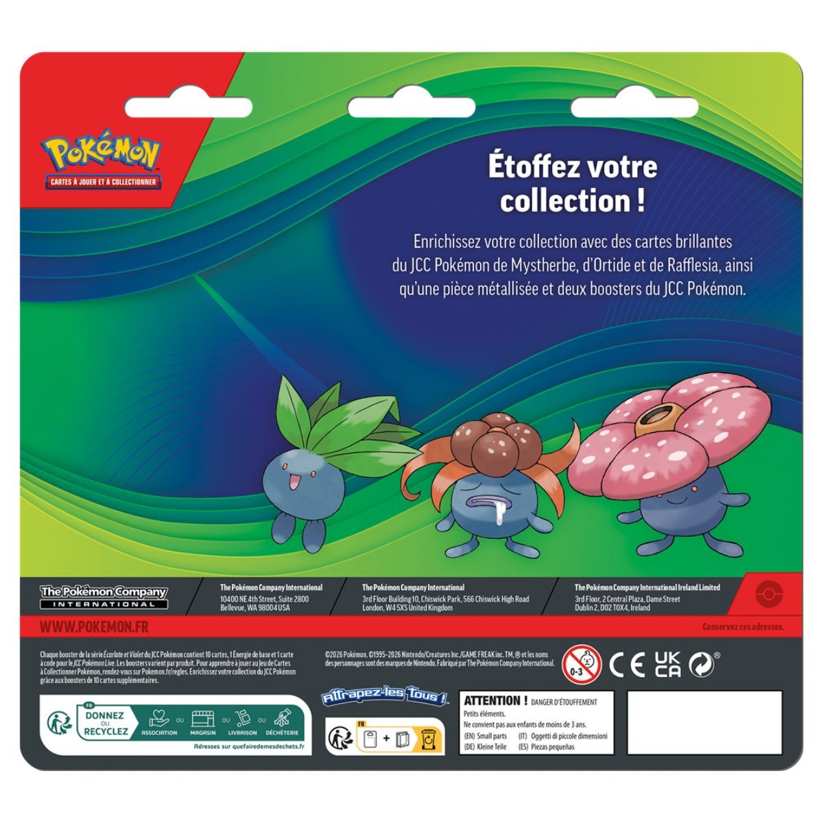 Duopack Mystherbe Ortide Rafflesia - FR - Pokémon [EV01] [EV06] (March 26)