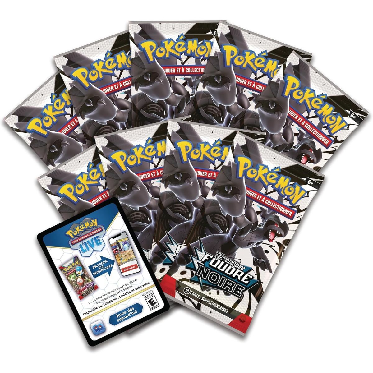 ETB Black Lightning - Elite Trainer Box - Pokémon - FR - [SV10.5][EV10.5]