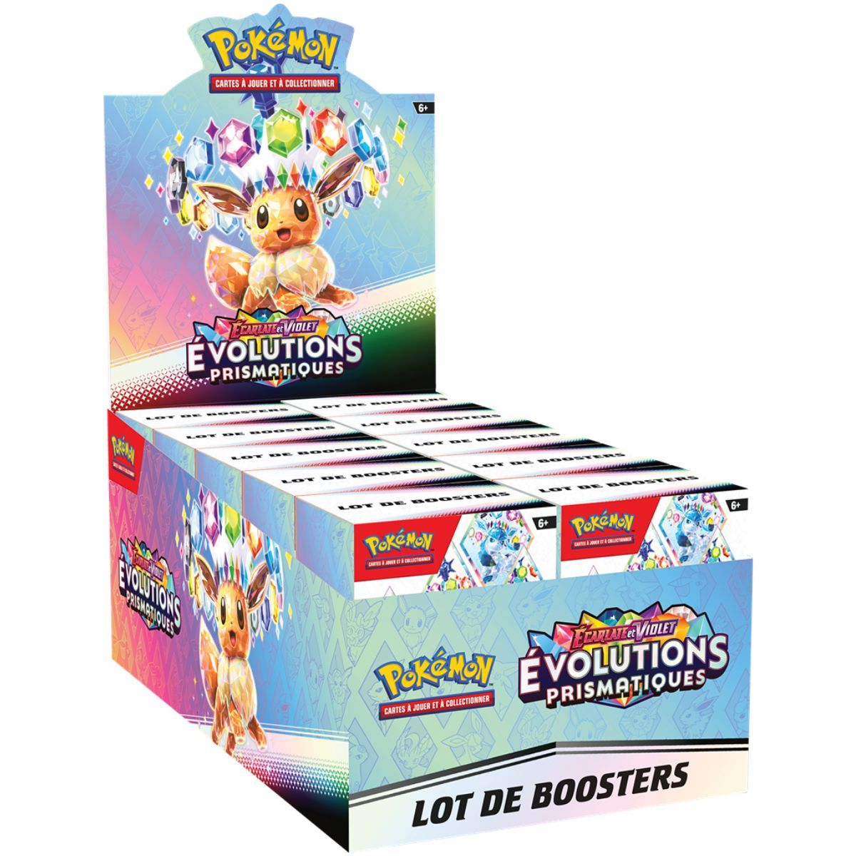 Prismatic Evolutions - Display of 10 Bundles - Pokémon - FR - [SV8.5][EV8.5]