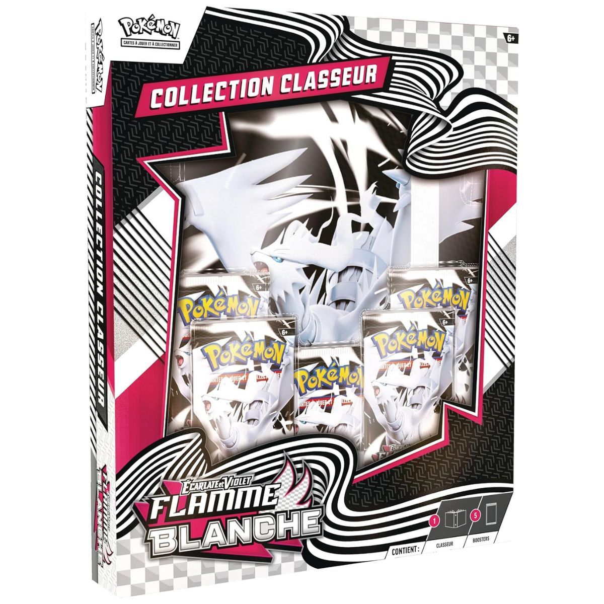 Item White Flame - Binder Collection - Reshiram - Pokémon - FR - [SV10.5][EV10.5]