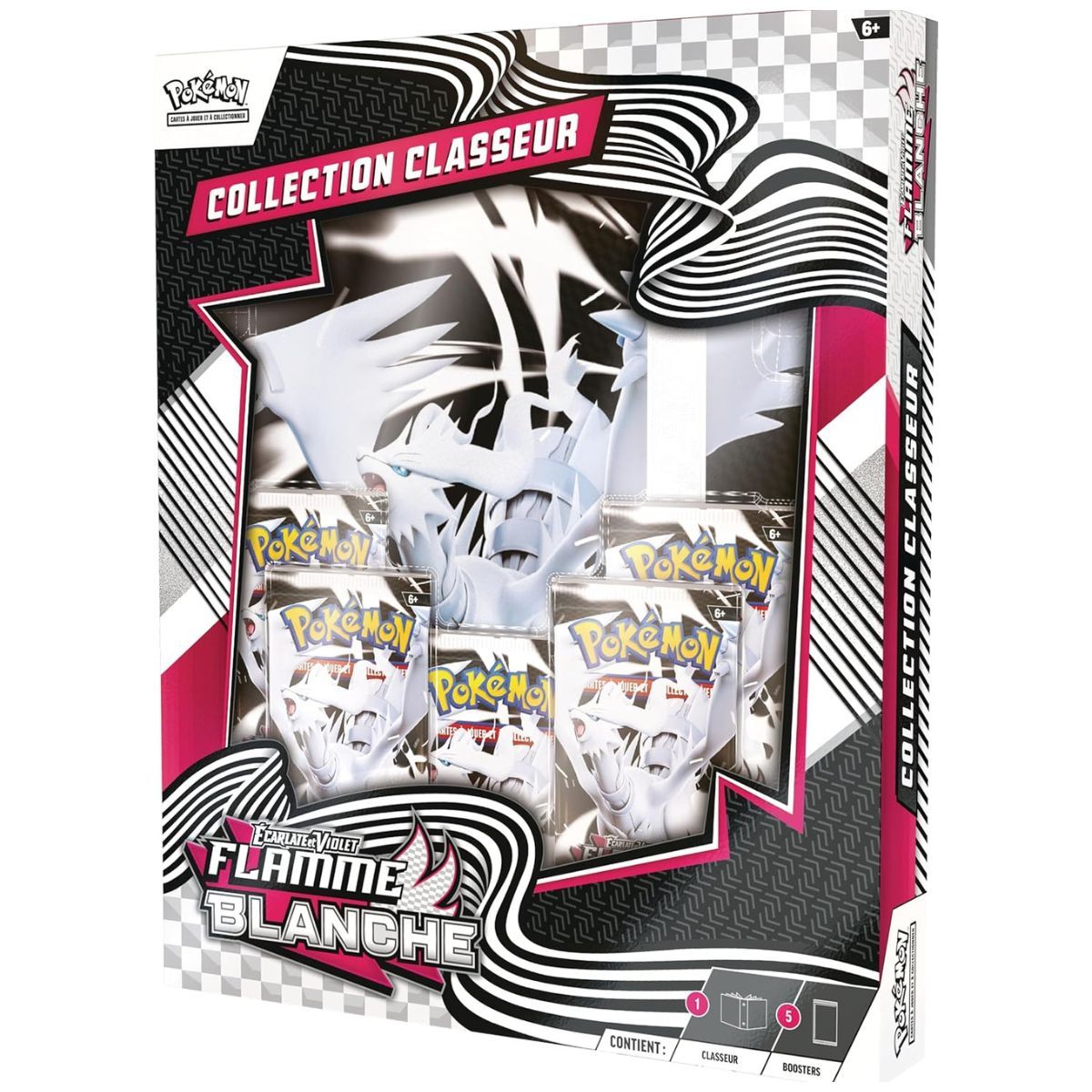White Flame - Binder Collection - Reshiram - Pokémon - FR - [SV10.5][EV10.5]