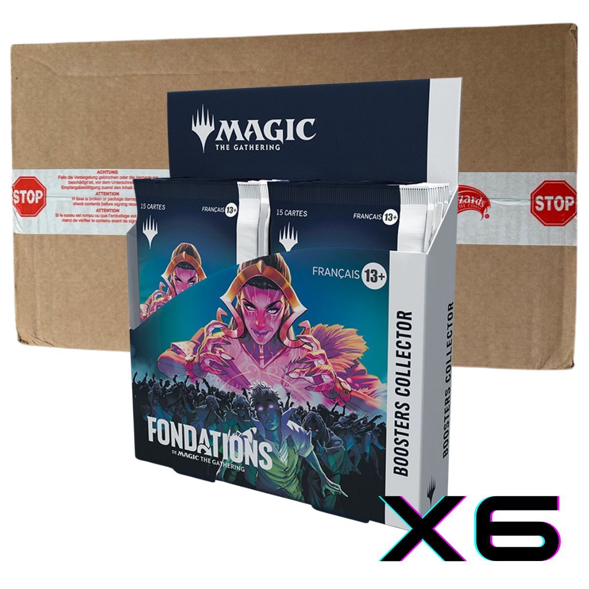 FND Foundations - Case of 6 Collector Booster Boxes - Magic the Gathering