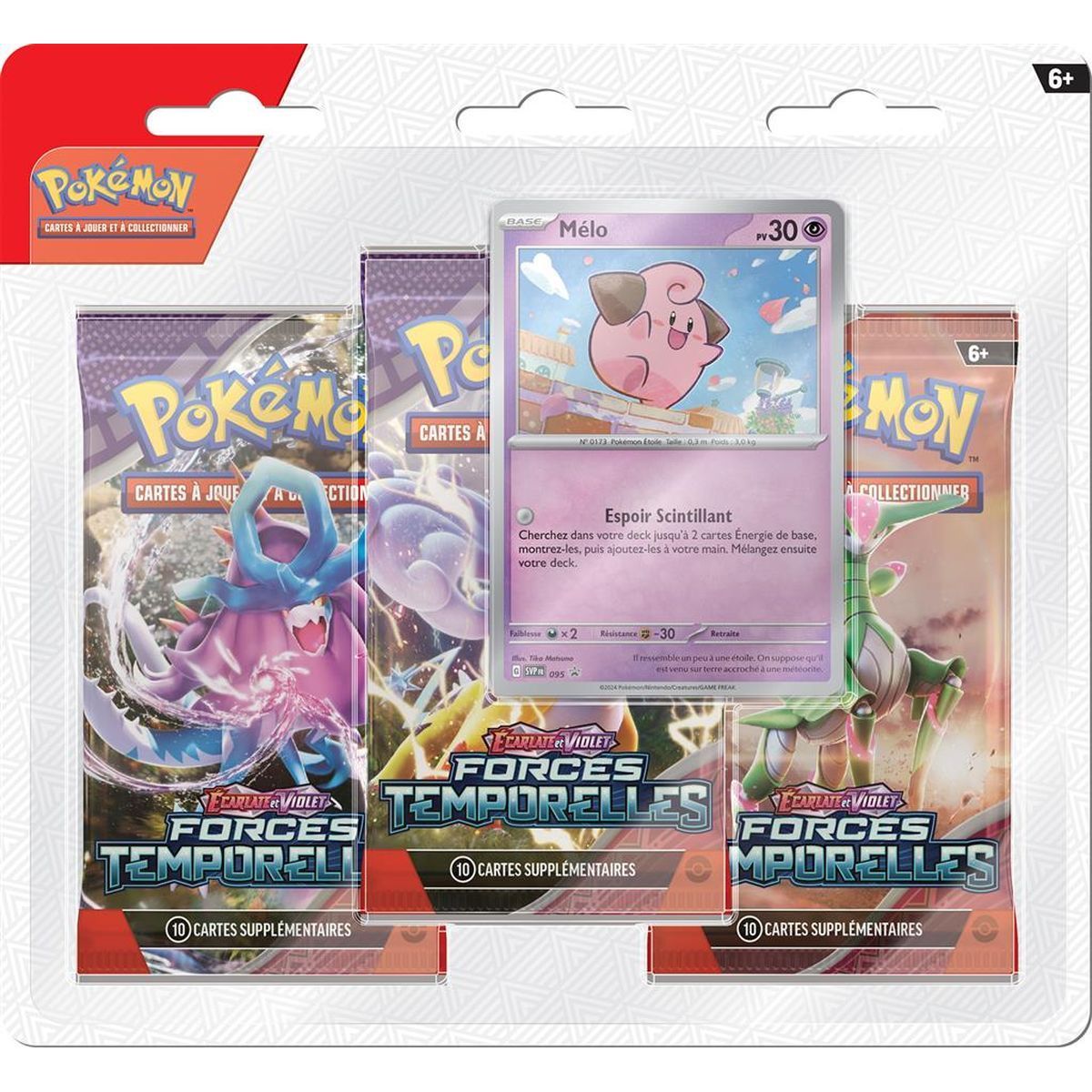 Temporal Forces - Set of 2 Tripacks Melo and Motorizard - FR - [SV5][EV05] - Pokémon