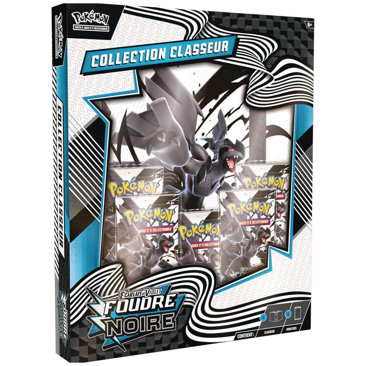 Item Black Lightning - Binder Collection - Zekrom - Pokémon - FR - [SV10.5][EV10.5]