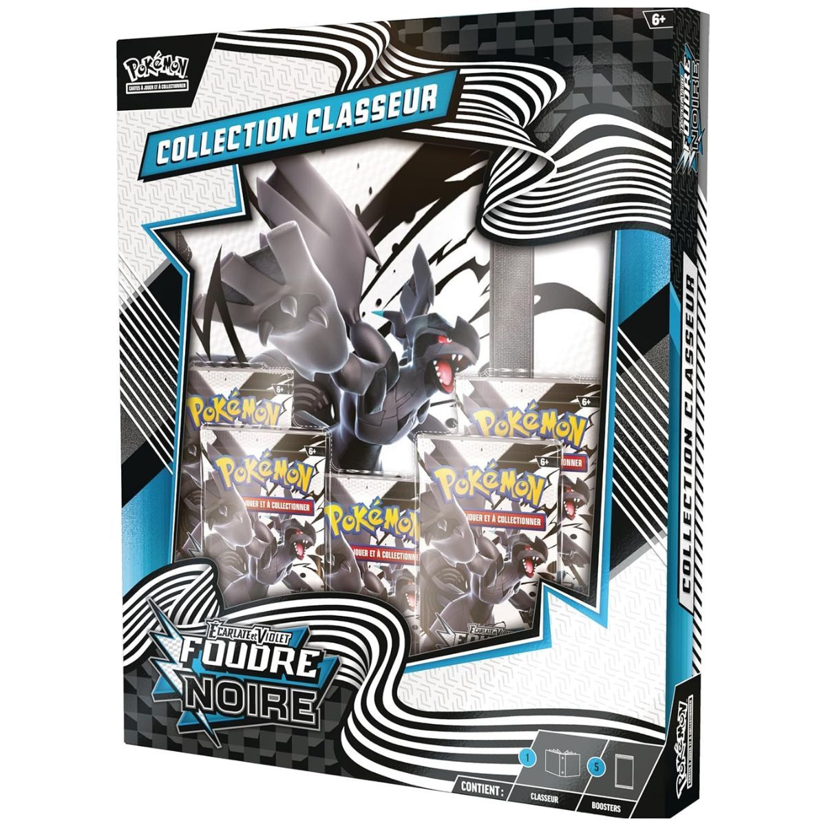 Black Lightning - Binder Collection - Zekrom - Pokémon - FR - [SV10.5][EV10.5]