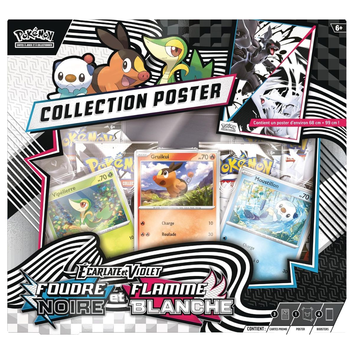 Black Lightning & White Flame - Poster Collection Box - Pokémon - FR - [SV10.5][EV10.5]