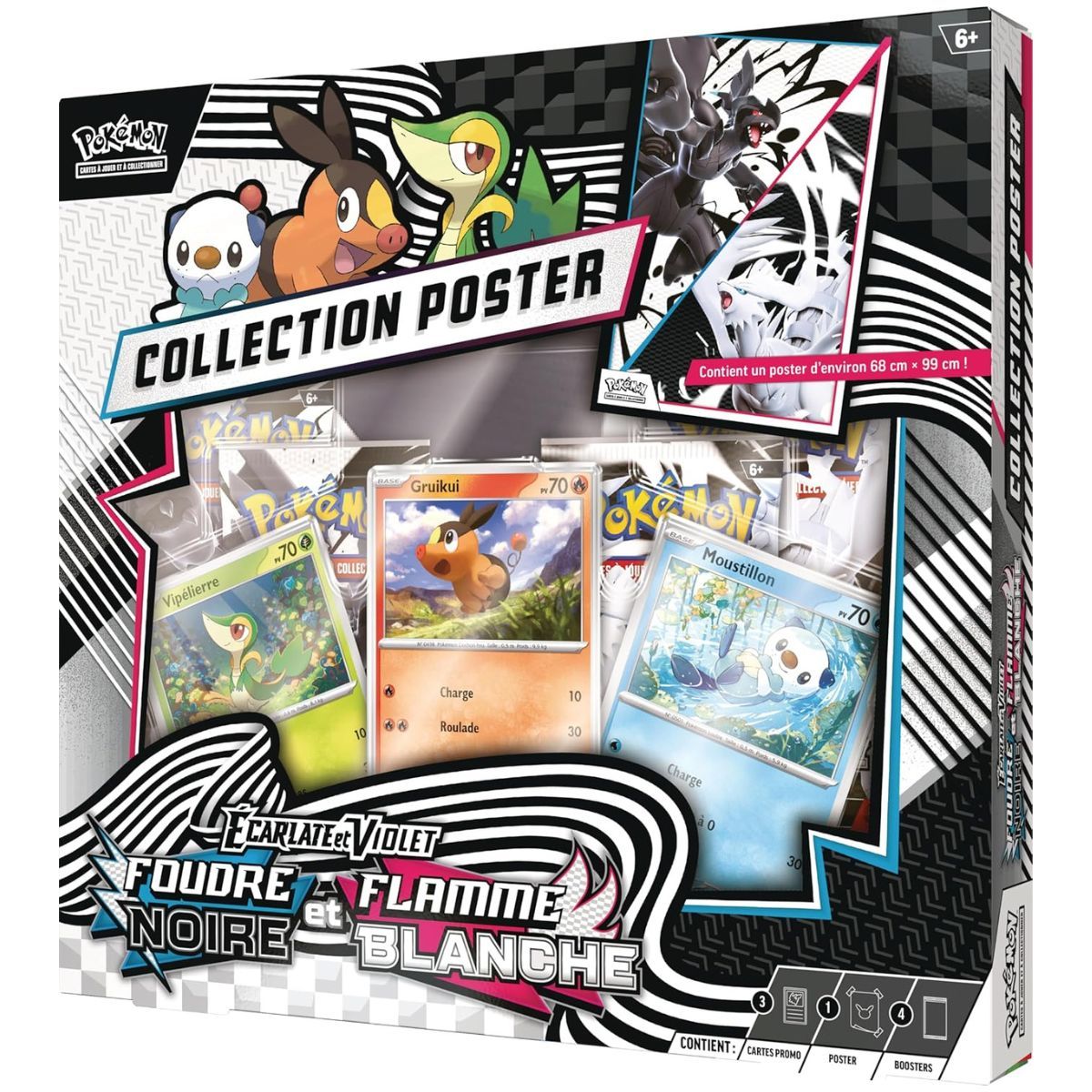 Black Lightning & White Flame - Poster Collection Box - Pokémon - FR - [SV10.5][EV10.5]