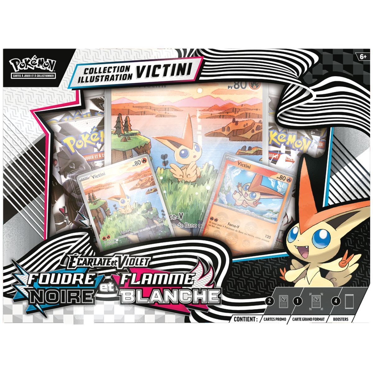 Black Lightning & White Flame - Victini Illustration Box - Pokémon - FR - [SV10.5][EV10.5]