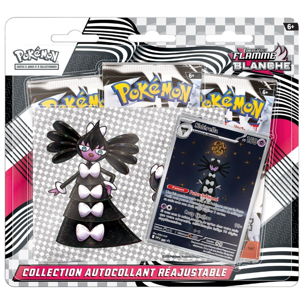 Black Lightning & White Flame - Tech Stickers Box Sticker Collection - Pokémon - FR - [SV10.5][EV10.5]
