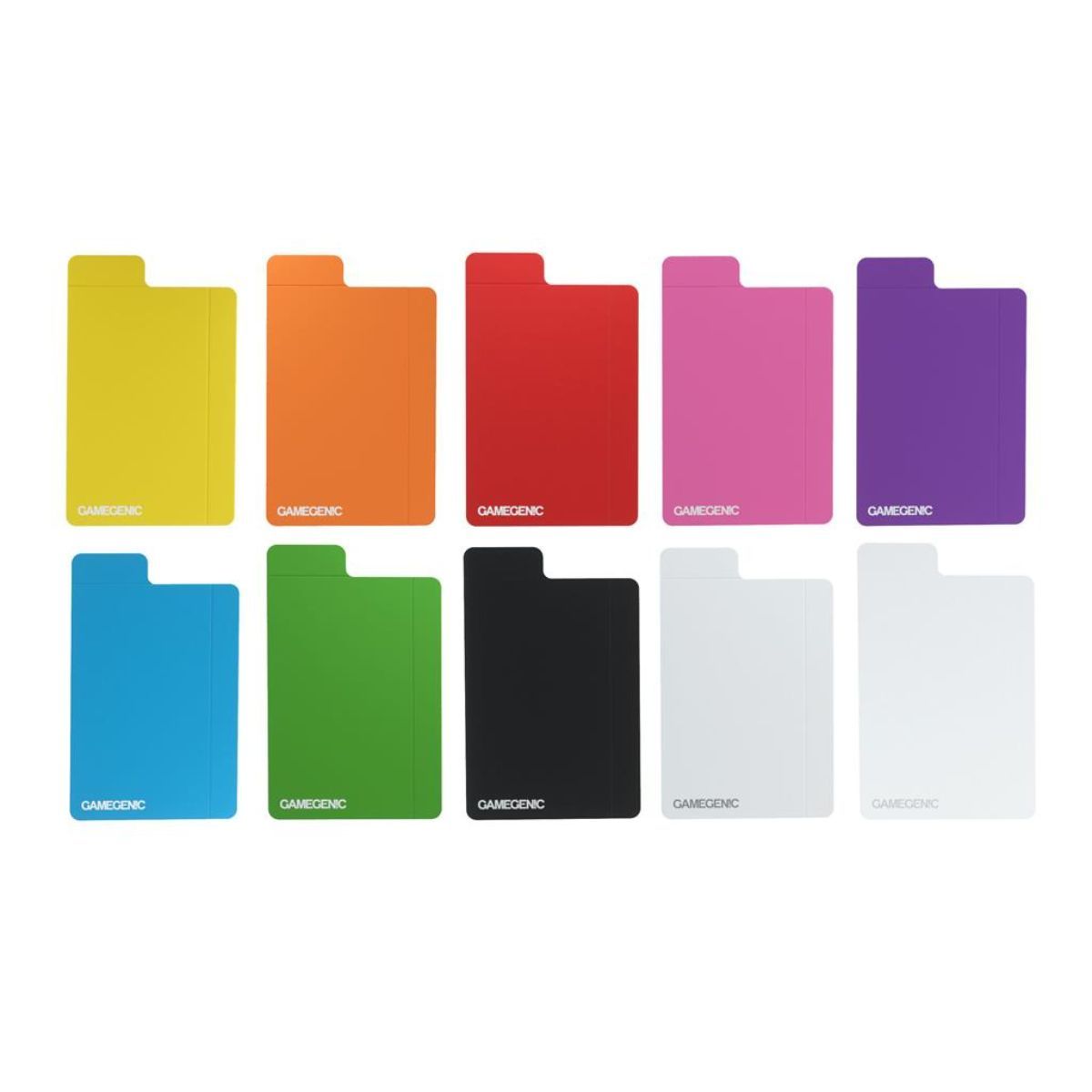 Gamegenic - 10 multi-color dividers - FLEX CARD DIVIDERS