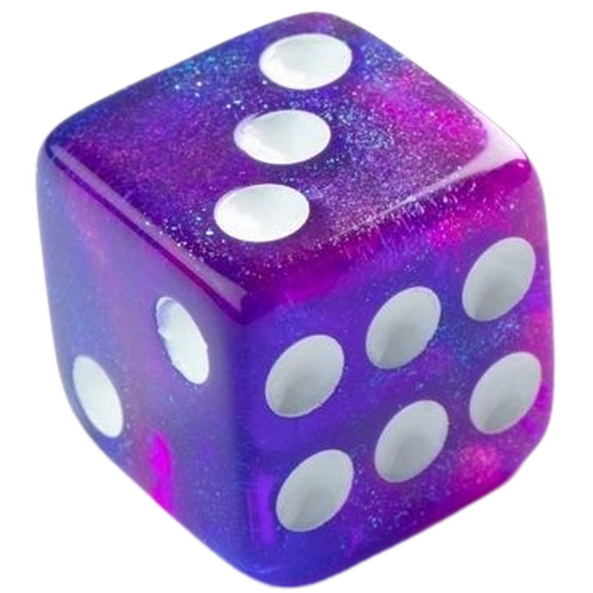 Gamegenic - Galaxy Series -Nebula- Set of 36 Dice of 6 - 12mm