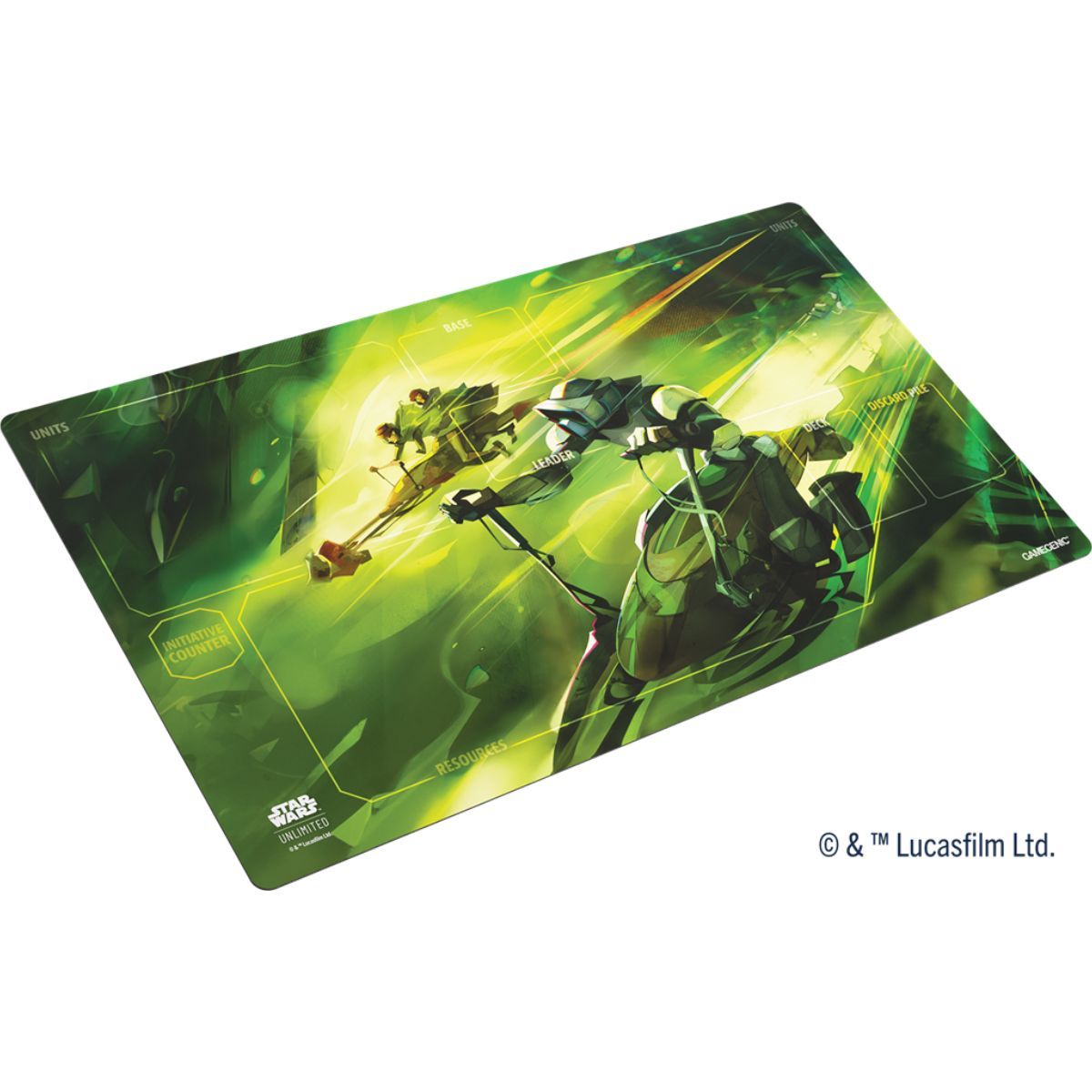 Gamegenic - Playmat - Star Wars Unlimited - Speeder Bike Chase - Play Mat