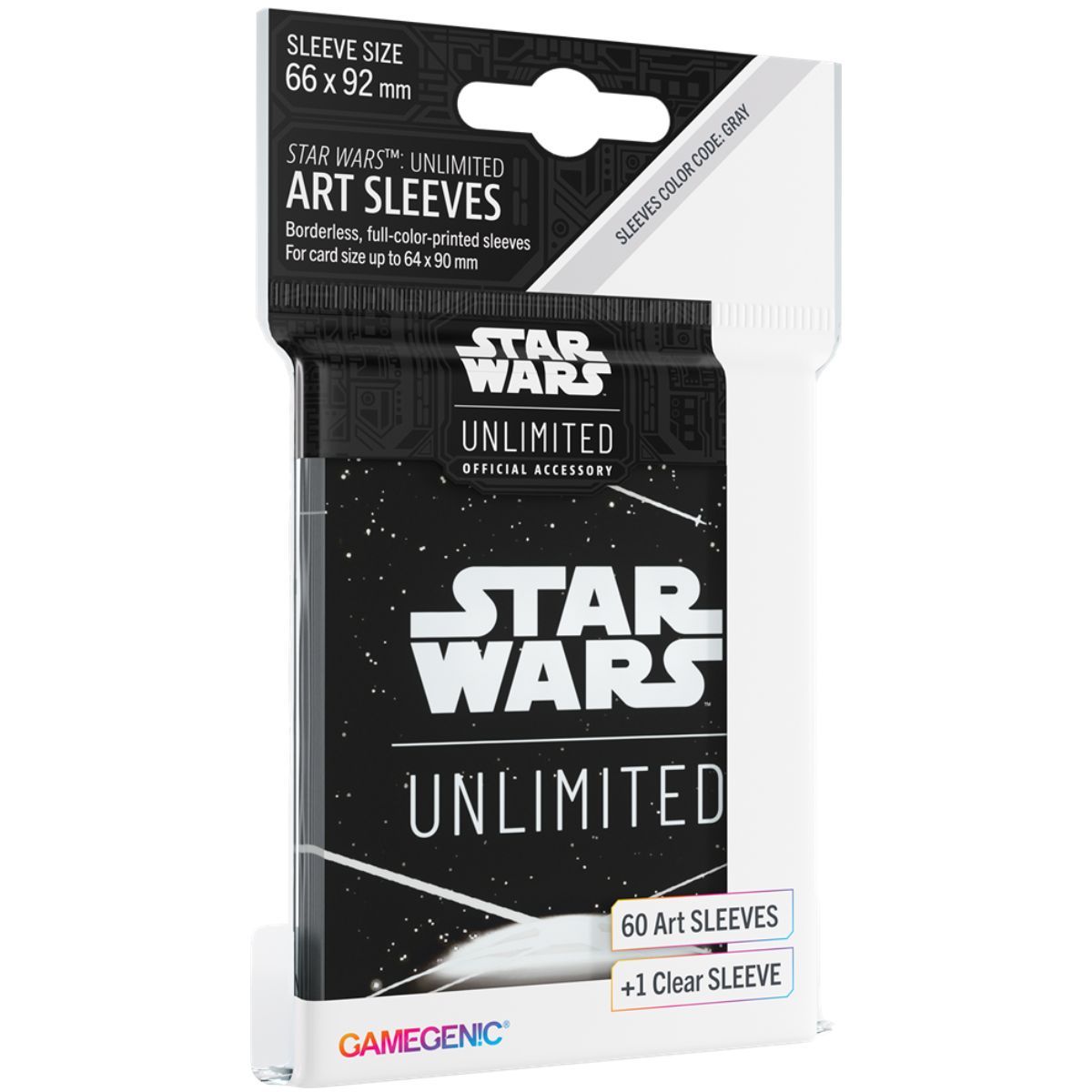 Item Gamegenic - Card Protectors - Sleeves - Star Wars Unlimited - Card Back White