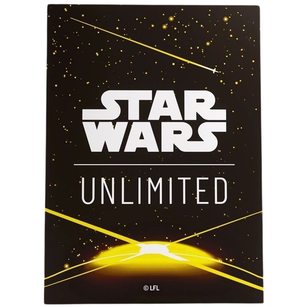 Gamegenic - Card Protectors - Sleeves - Star Wars Unlimited - Card Back Yellow