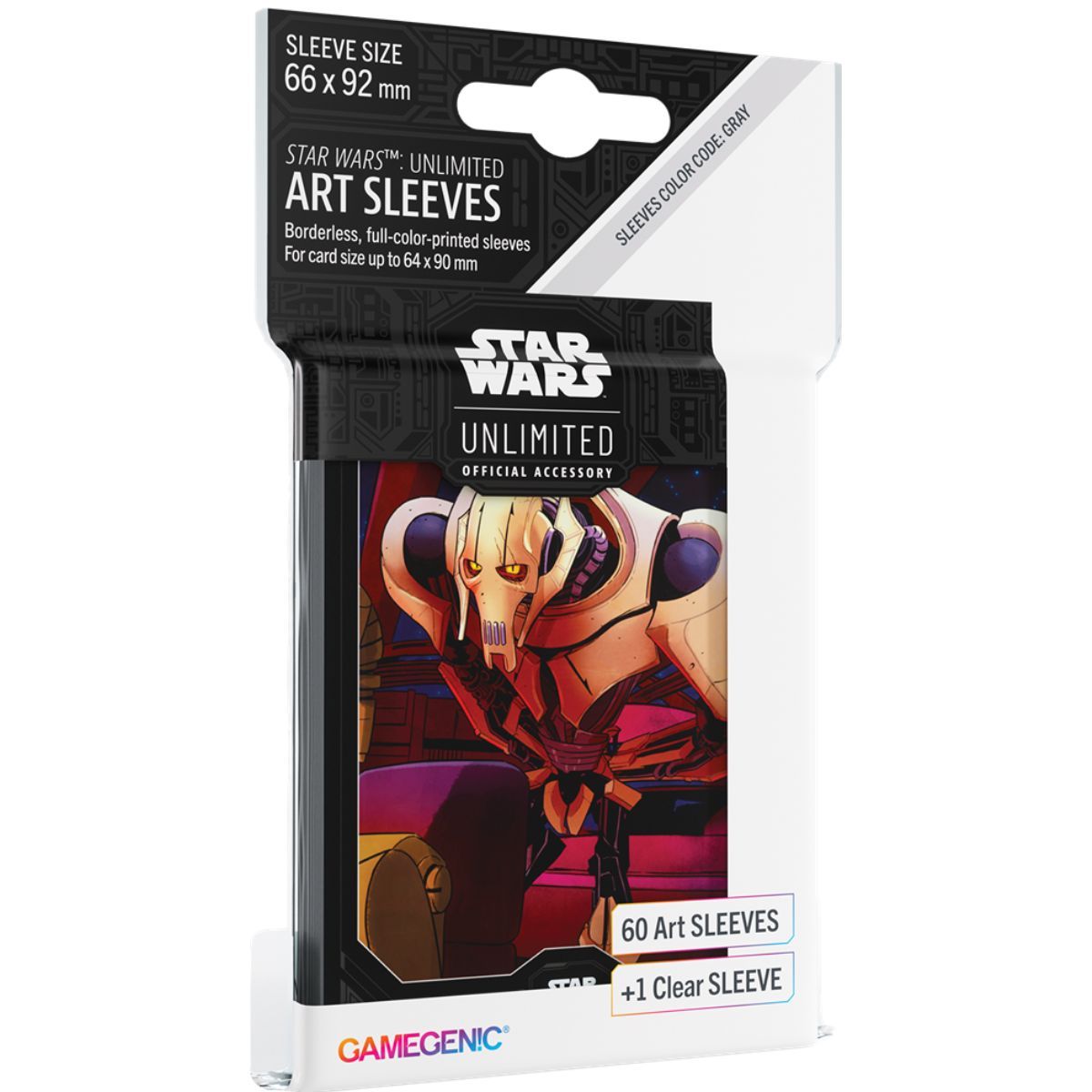 Gamegenic - Card Sleeves - Sleeves - Star Wars Unlimited - General Grievous