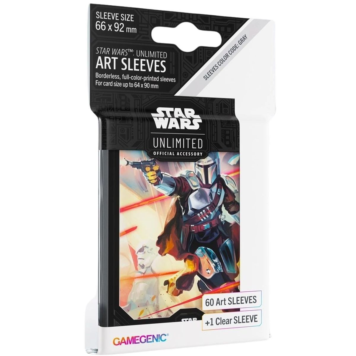 Gamegenic - Card Sleeves - Sleeves - Star Wars Unlimited - Mandalorian