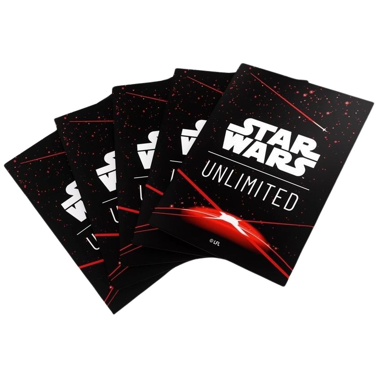 Gamegenic - Card Sleeves - Sleeves - Star Wars Unlimited - Space Red