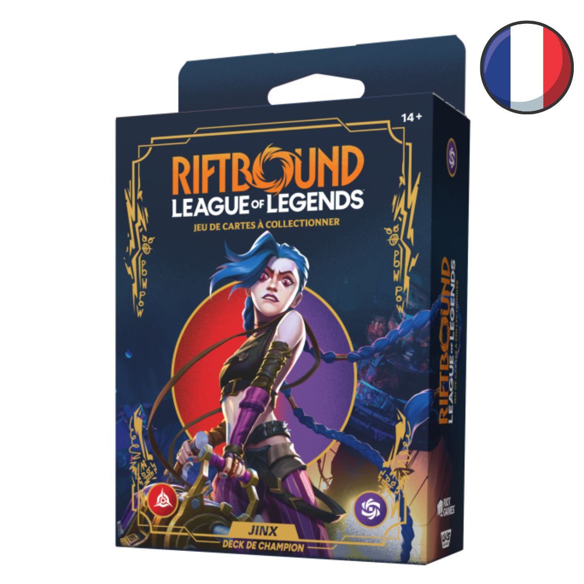 Lot 3 Champion Decks - FR - Jinx, Viktor, Lee Sin - Origins - Riftbound TCG - Set 1