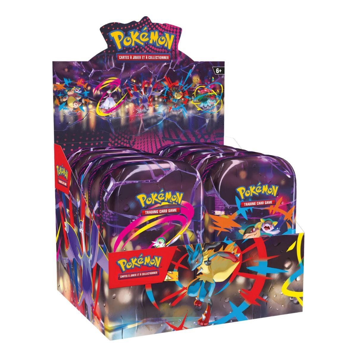 Item Lot of 10 Mini Tins - Mega Evolution Mega Heroism - FR - [ME1][ME01] - Pokémon